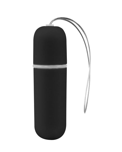 Exotic Vibrating Panty W / Wireless Remote Control Bullet and Metal Rings - Black by Shots