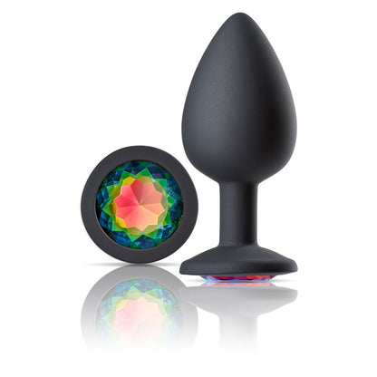 Cloud 9 Novelties Gems Jeweled Silicone Anal Plug - Large by Cloud 9 Novelties