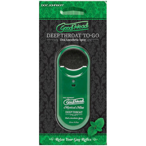 Good Head to Go Deep Throat Spray - Mystical Mint by Doc Johnson