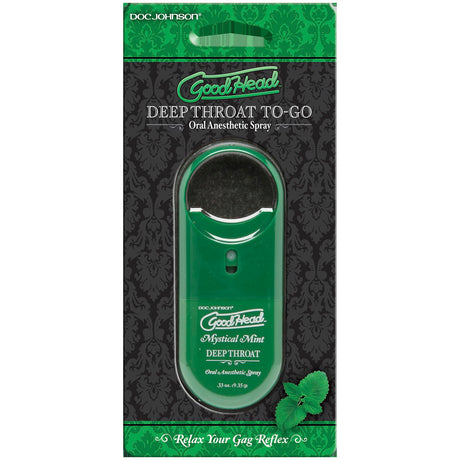 Good Head to Go Deep Throat Spray - Mystical Mint by Doc Johnson