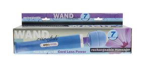 XR Brands 7-Speed Rechargeable Lightweight Wand Massager - WE-TV201