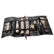 Nasstoys Traveler 10-Piece Restraint & Bondage Travel Kit — Black/Rose Gold - NW2996