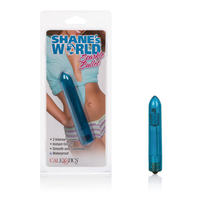 Shane's World Sparkle Bullet - Blue by CalExotics