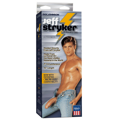 Jeff Stryker Ultraskyn 10 Inch Realistic Cock With Removable Vac-U-Lock Suction Cup by Doc Johnson