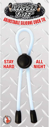 Mack Tuff Adjustable Silicone Cock Tie-Clear