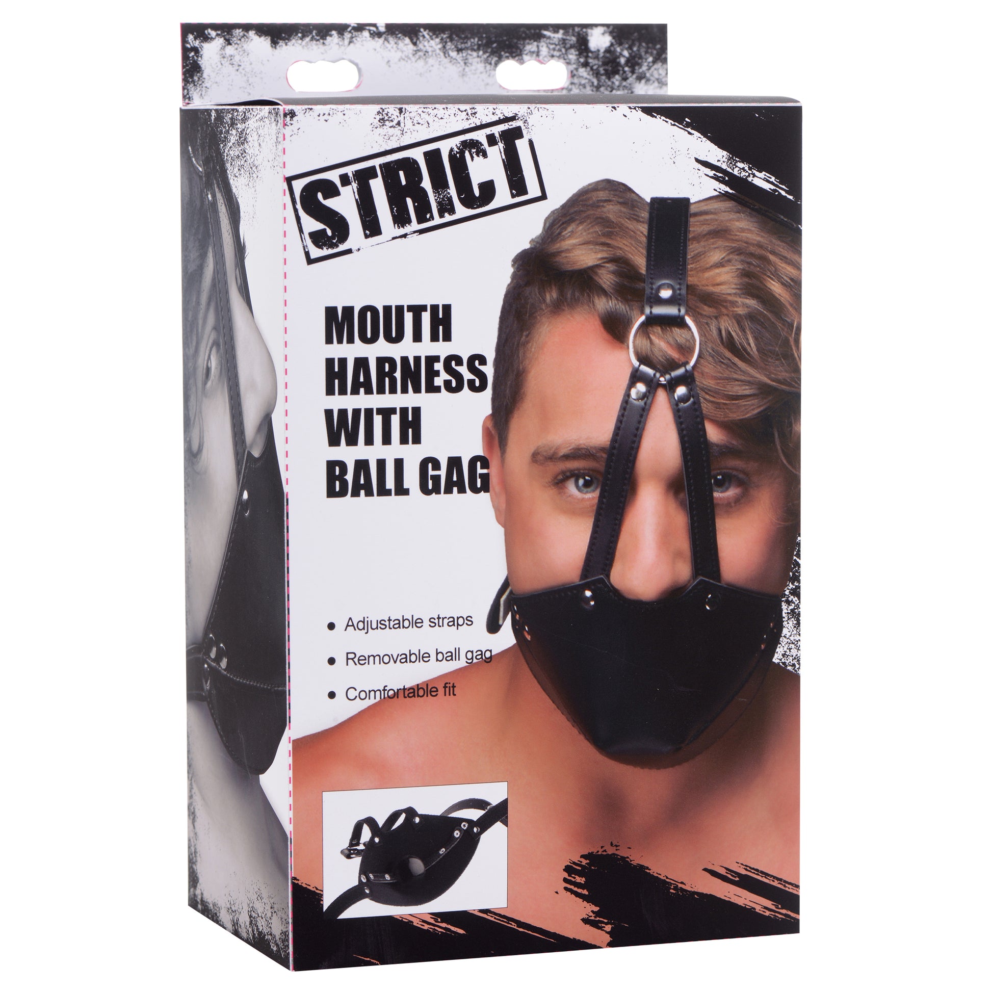 Muzzle Harness With Ball Gag by XR Brands