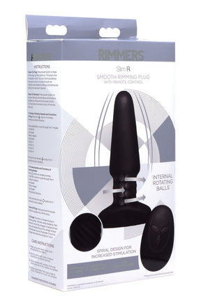 Slim R Smooth Rimming Plug With Remote Control by XR Brands