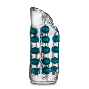 Blush M for Men Super Stroker — Clear Male Stroker, 5.5-inch - BL-84412