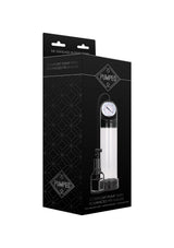 Shots Comfort Pump with Advanced PSI Gauge — Transparent - PMP-PMP006TRA
