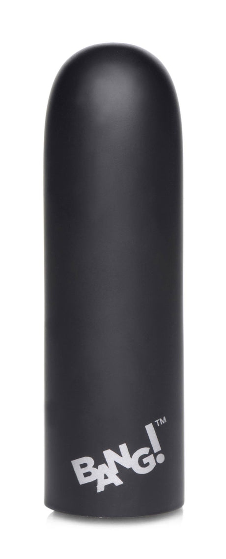 XR Brands 10x Mega Bullet Vibrator — Black, 3.5 in - BNG-AG749-BLK