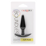 CalExotics Boundless Slim Anal Plug, Tapered Silicone, 3 x 0.75 in, Black - SE2700412