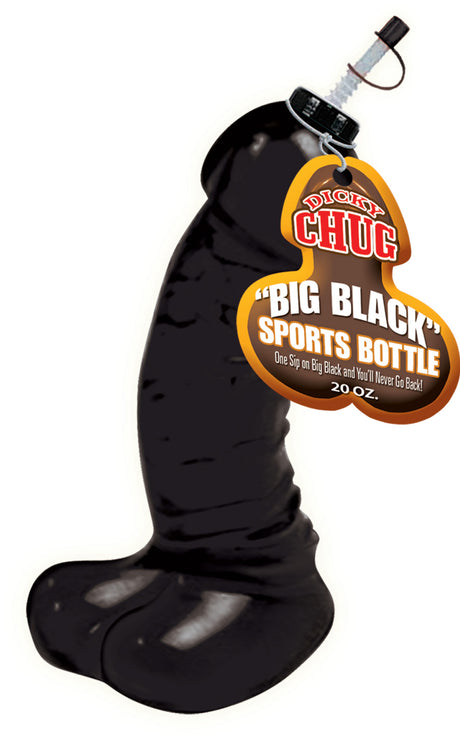 Hott Products Dicky Chug Sports Bottle — 20 fl oz, Black - HTP2332