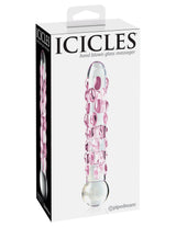 Icicles No. 7 - Clear / Pink by Pipedream