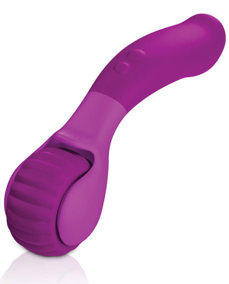 Jimmyjane Evoke Du-O Vibrating Massage Wheel - Purple