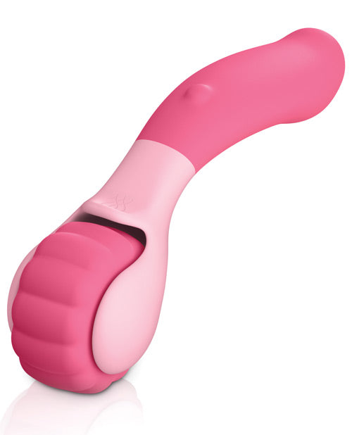 Jimmyjane Evoke Sol-o Vibrating Massage Wheel, Pink