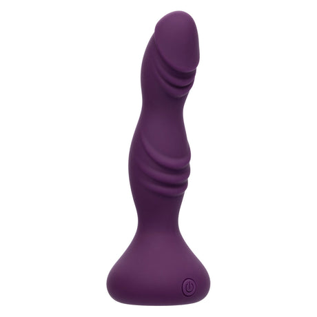 CalExotics Deep Stud Vibrating Probe — Purple, Silicone - SE1235103