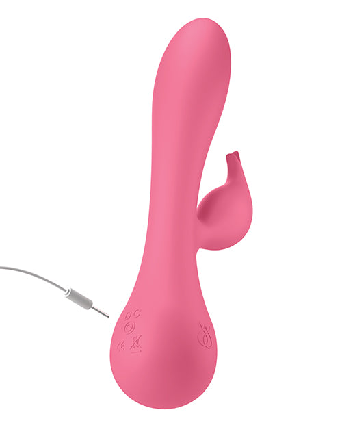 JimmyJane Glo Rabbit Heating Vibe - Pink by Jimmyjane