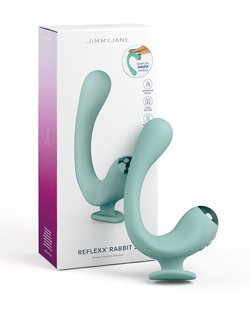 Jimmyjane Reflexx Rabbit 2 Vibrator — Dual Motors & Warming Mode