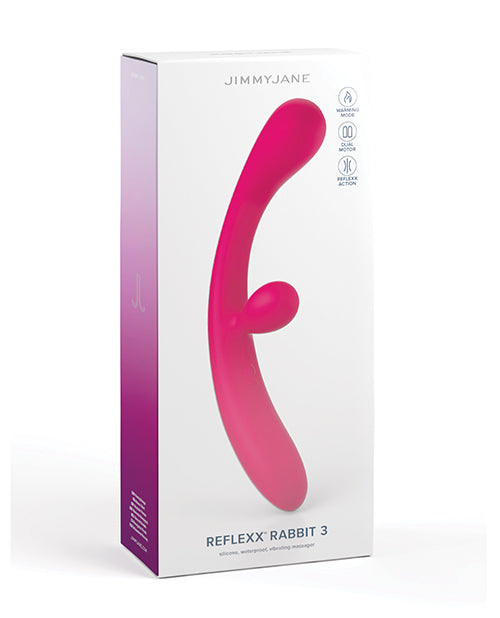Jimmyjane Reflexx Rabbit 3 Dual-Motor Rabbit Vibrator with Warming