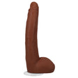 Doc Johnson Signature Cocks Alex Jones 11-Inch Dildo with Removable Vac-U-Lock — Caramel - DJ8160-24-BX