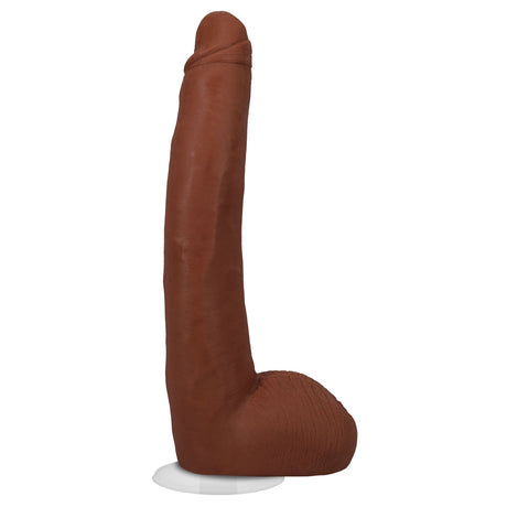 Doc Johnson Signature Cocks Alex Jones 11-Inch Dildo with Removable Vac-U-Lock — Caramel - DJ8160-24-BX