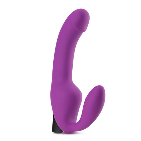 Blush Temptasia Cyrus Strapless Silicone Dildo — Purple - BL-81501