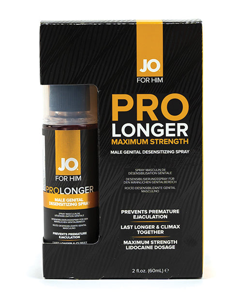 JO Prolonger Spray Lidocaine - Lidocaine Desensitizer 2 oz by JO Prolonger Spray Desensitizer