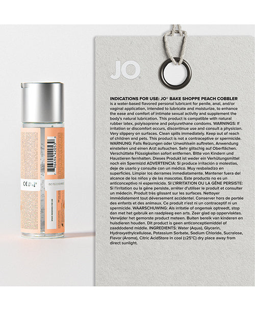 JO Bake Shoppe Peach Cobbler Lubricant - 2 oz by Bake Shoppe