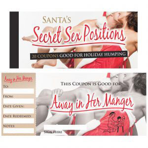 Kheper Games Santa's Secret Sex Position Coupons — 20 Cards - KG-XM015