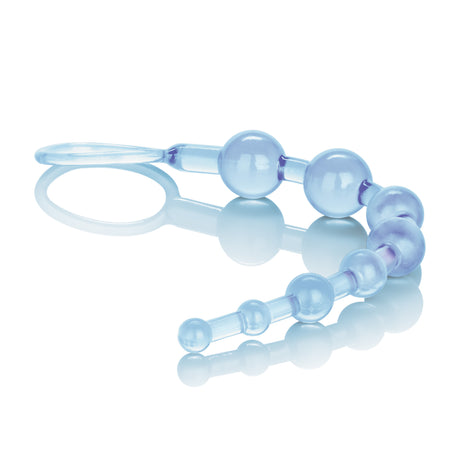 Anal 101 Intro Beads - Blue by CalExotics