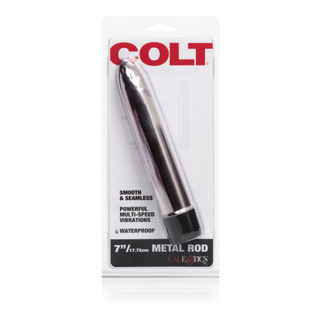 CalExotics Colt Metal 7-Inch Vibrator, Smooth Seamless Finish - SE6893202