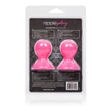 CalExotics Nipple Play Silicone Pro Nipple Suckers - Pink - SE2644752