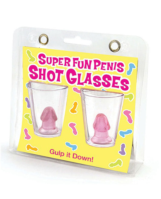 Little Genie Penis-Shaped Shot Glasses, Set of 2 - LG-CP1056
