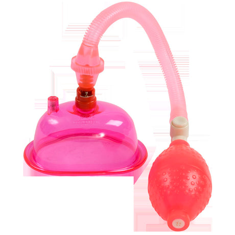 Doc Johnson Non-Phthalate Labia & Clitoris Pump — Pink - DJ0616-00