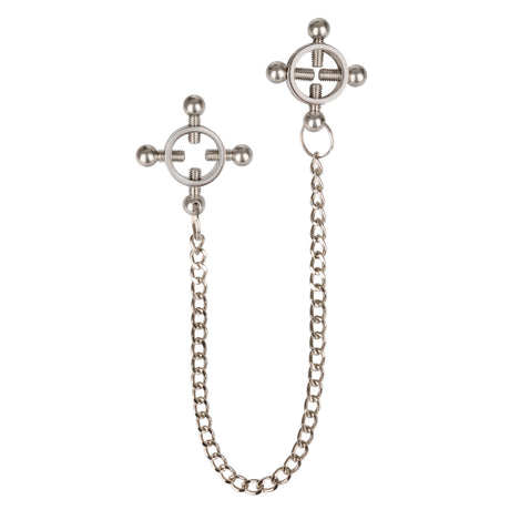 CalExotics 4-Point Adjustable Nipple Press with Chain - SE2552152