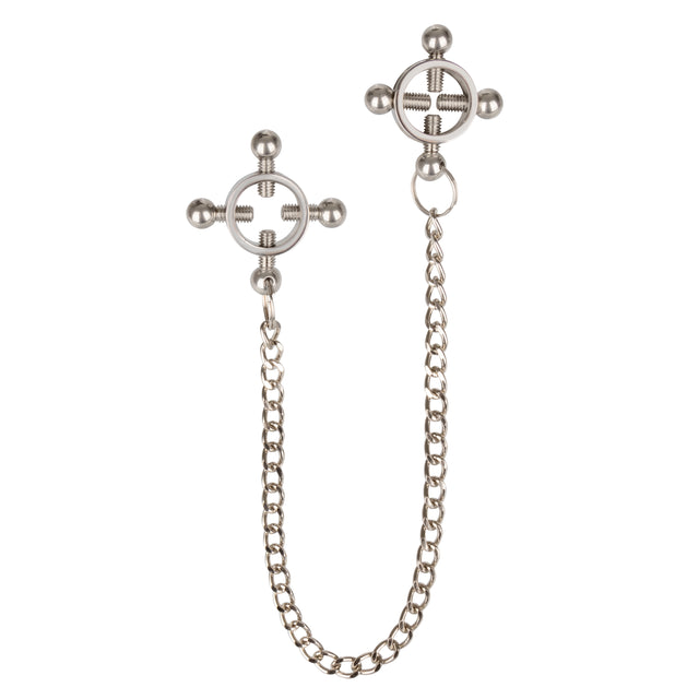 CalExotics 4-Point Adjustable Nipple Press with Chain - SE2552152