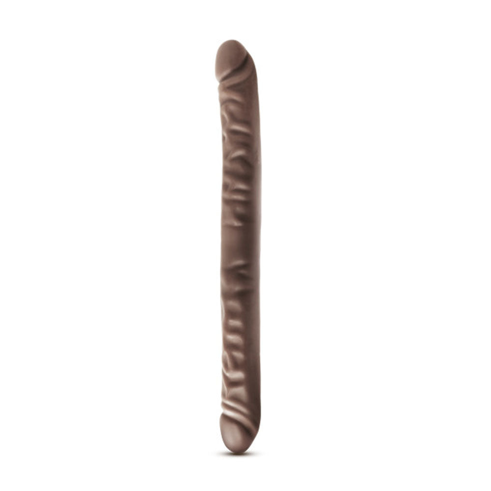 Dr. Skin - 18 Inch Double Dildo - Chocolate by Blush