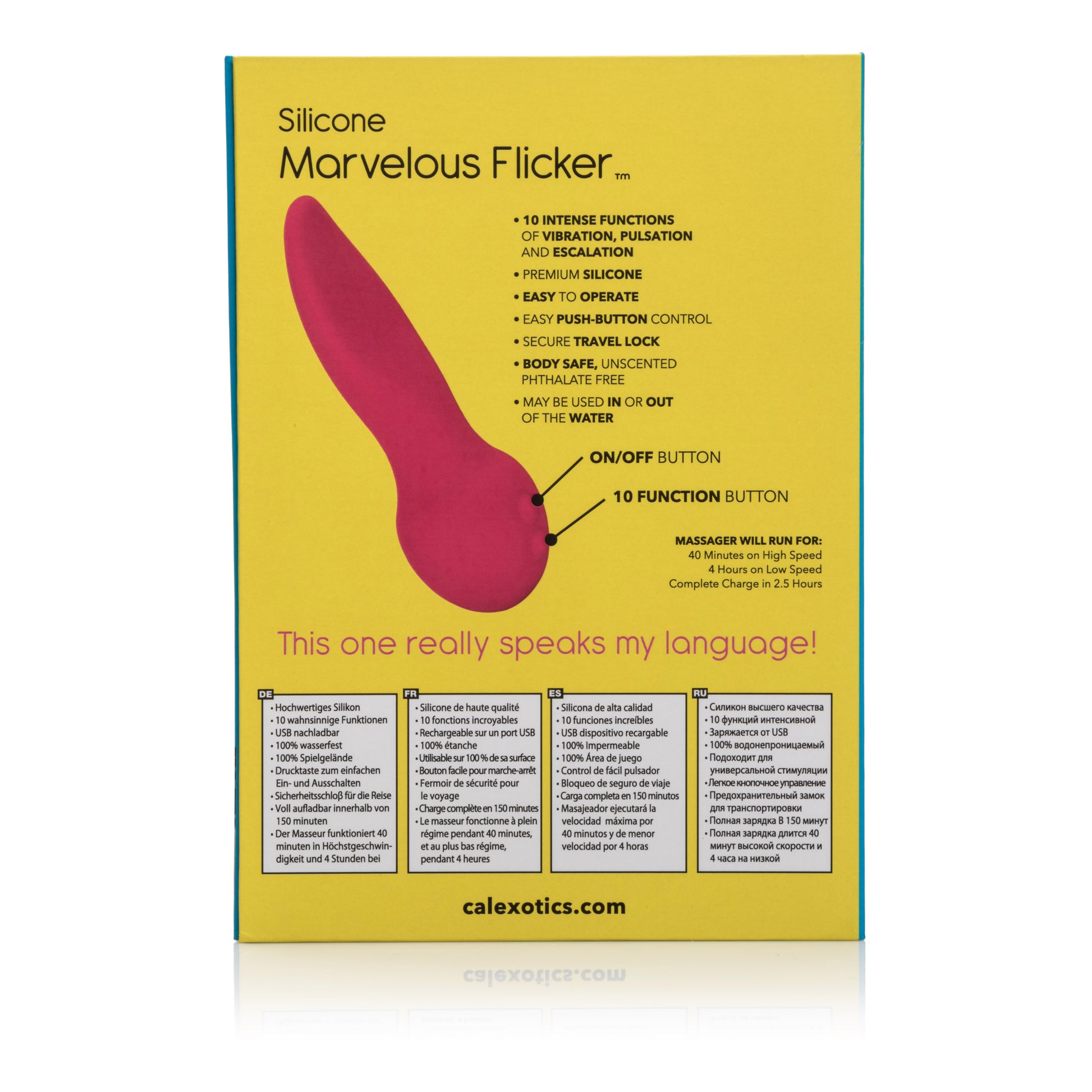Mini Marvels Silicone - Marvelous Flicker by CalExotics