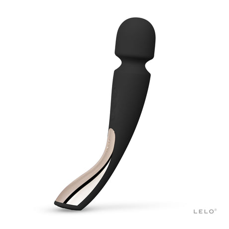 Lelo Smart Wand 2 — Medium Full-Body Massager, Black - LELO-8373