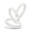 Blush Performance Pure Silicone Cock Rings — 3-Pack, Small, White - BL-70819
