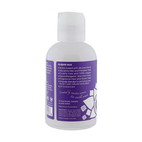 Sliquid Naturals Silk Hybrid Lubricant — 4.2 fl oz (124 ml) - SLIQ009