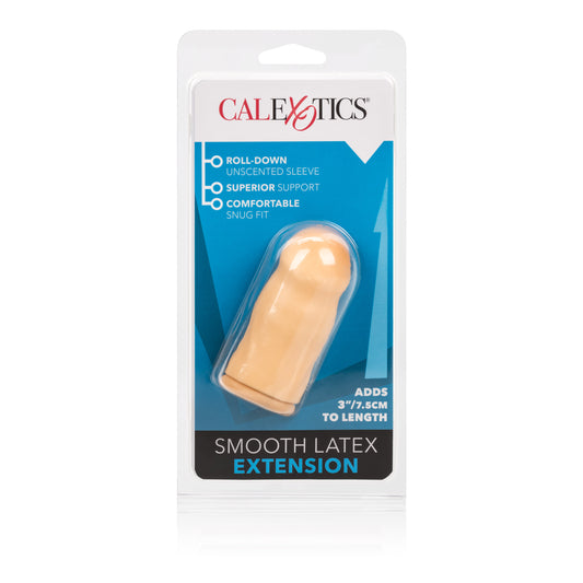 CalExotics 3-Inch Latex Penis Extension, Ivory - SE1606012