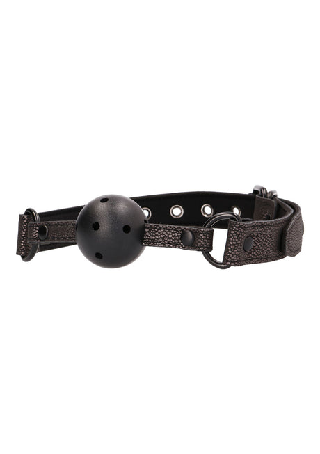 "Ouch - Elegant Ball Gag - Titanium Grey OU-OU246GRY"
