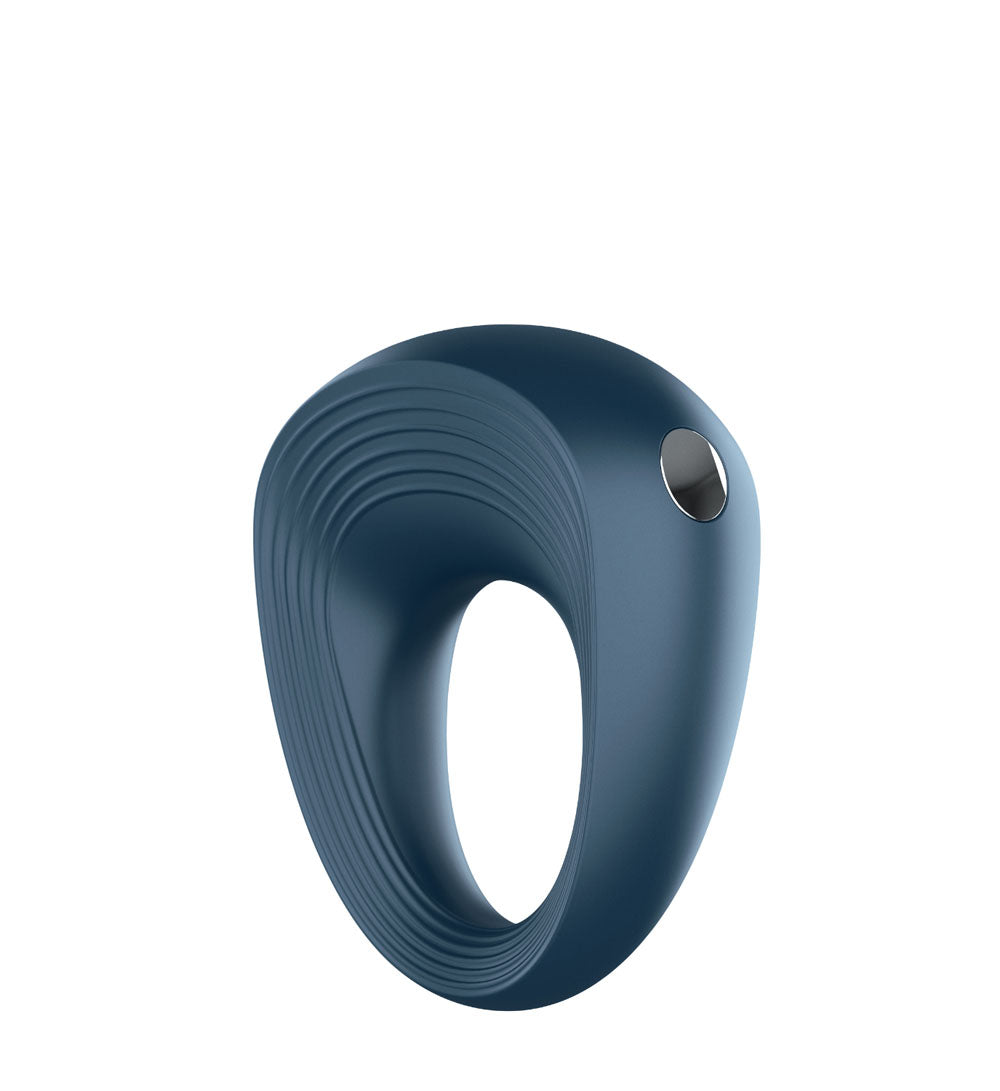 Satisfyer Power Ring Vibrating Silicone Cock Ring, 10 Modes - SAT-SATRNGRND
