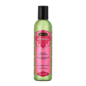 Kama Sutra Naturals Massage Oil — Strawberry Dreams (8 fl oz) - KS10194