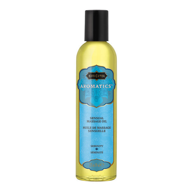 Kama Sutra Serenity Massage Oil — Essential Oils & Vitamin E, 2 fl oz - KS10277