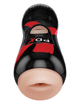 Pipedream PDX Elite Oral Vibrating Stroker — 6.5 in - PDRD523