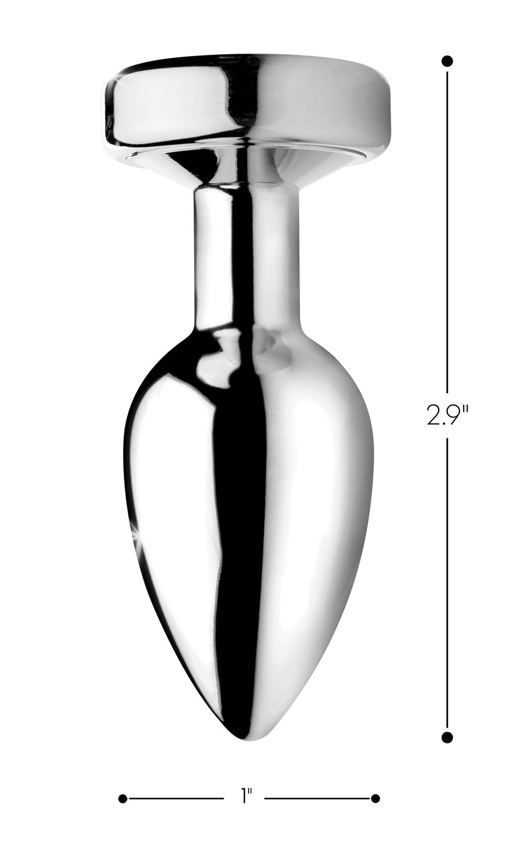 Light Up Small Anal Plug by XR Brands