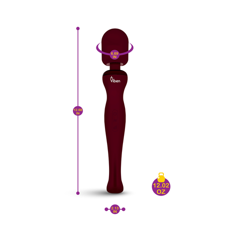 Sultry Wand Massager - Ruby