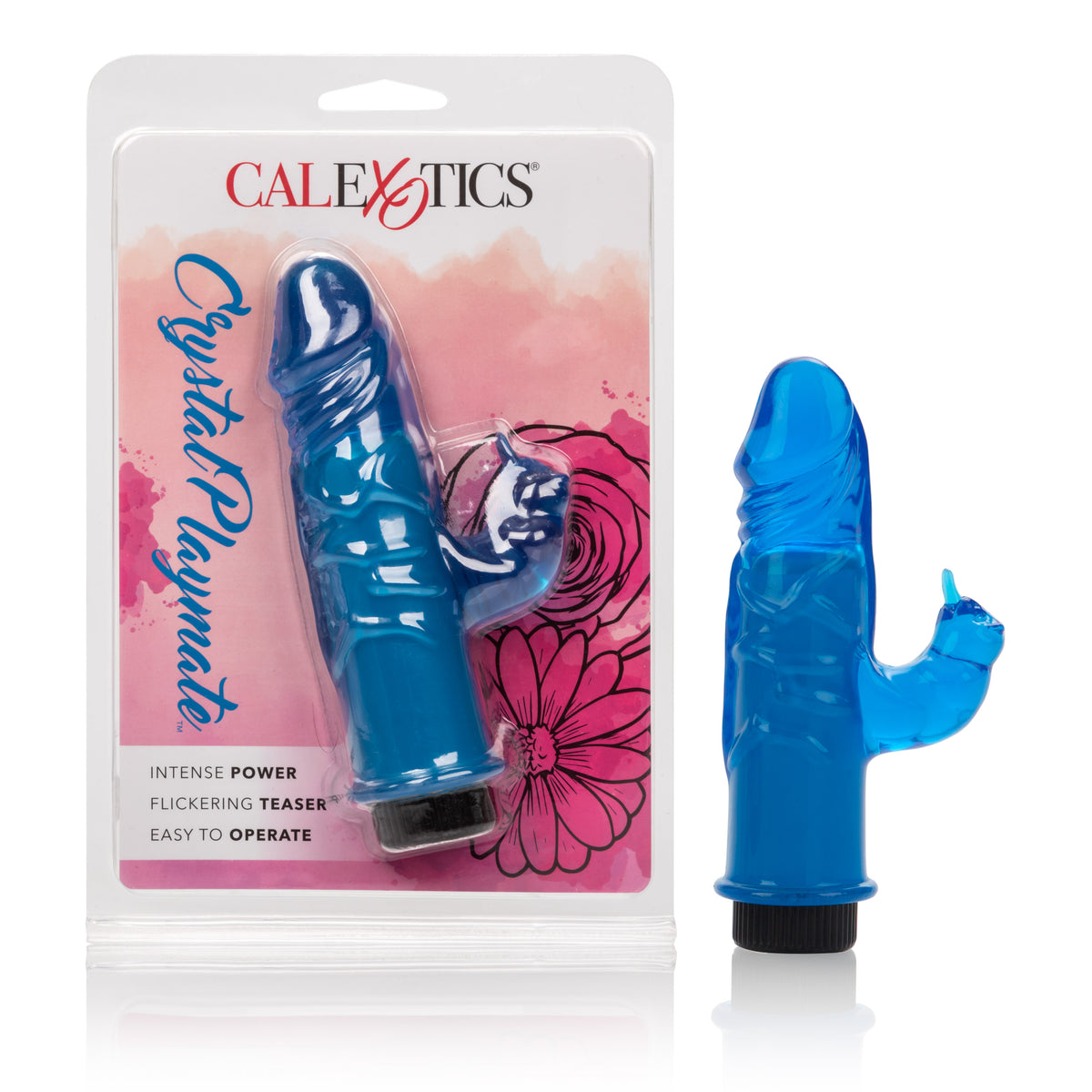 CalExotics Steph Crystal Playmate Compact Clitoral Stimulator - SE8365122